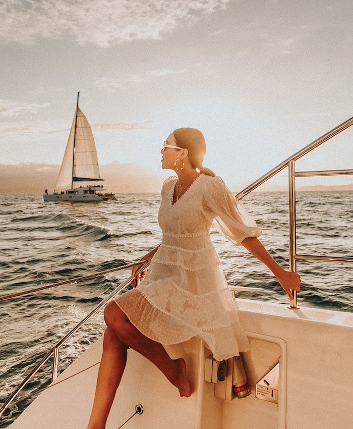 sunset lady